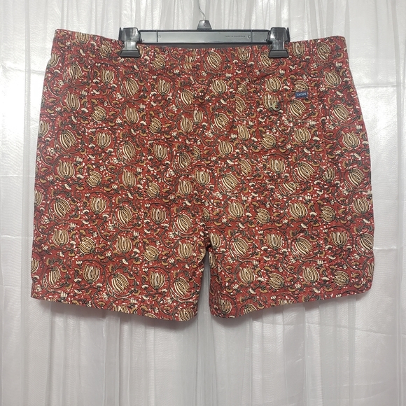 Jach's New York Sz XXL NWT Red Floral Shorts - Picture 4 of 12